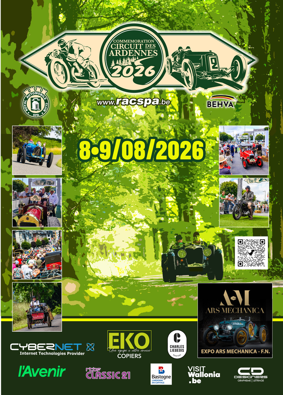 Commémoration circuit des Ardennes 2026